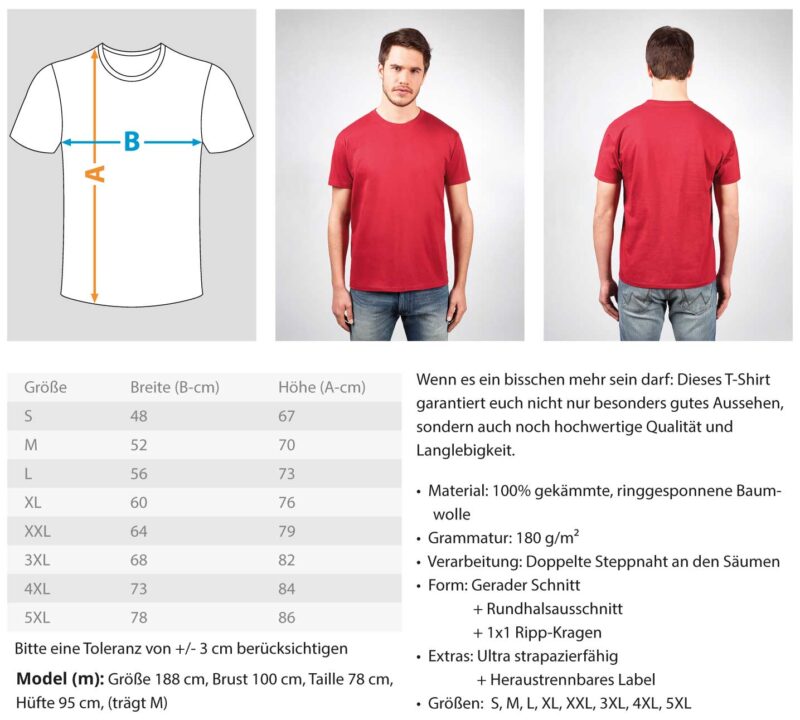 KLB Logo - Herren Premiumshirt – Bild 3