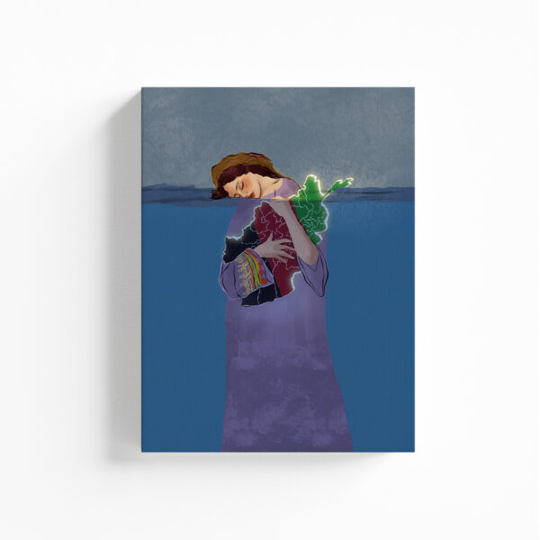 @Kimia artworks - Leinwand 45cm x 60cm