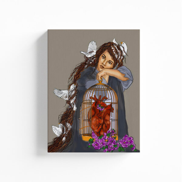 @Kimia artworks - Leinwand 45cm x 60cm