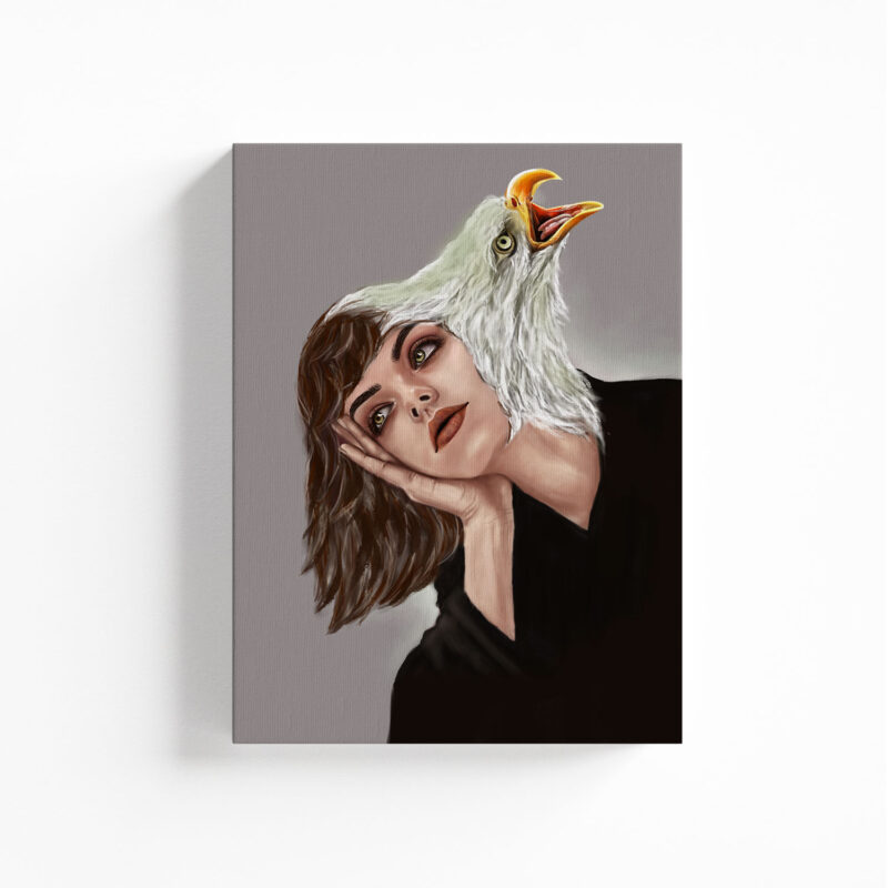 @Kimia artworks – Leinwand 45cm x 60cm - Leinwand 45cm x 60cm