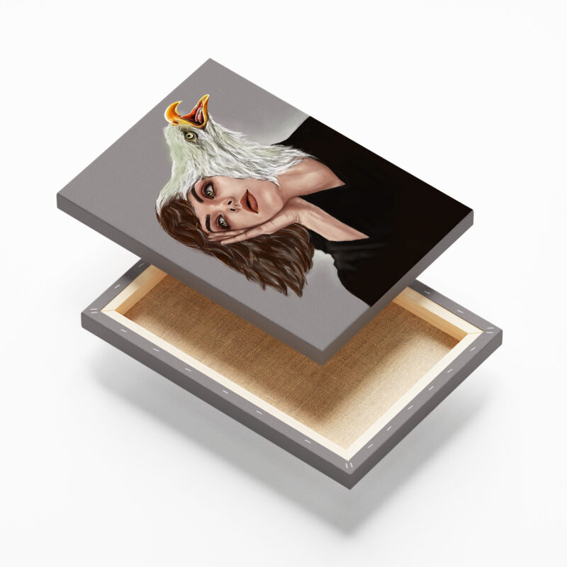 @Kimia artworks – Leinwand 45cm x 60cm - Leinwand 45cm x 60cm – Bild 2